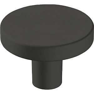 6PK36904FB Versa Cabinet Knob, 1-3/8 in, Matte Black, 6 Pk