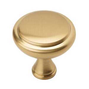 6PK37340CZ Arden Cabinet Knob, 1-1/4 in, Champagne Bronze, 6 Pk