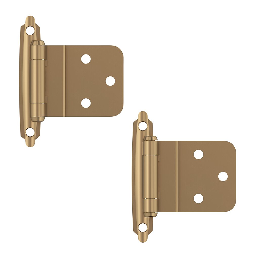BPR3428CZHinge Inset, 3/8 in, Champagne Bronze