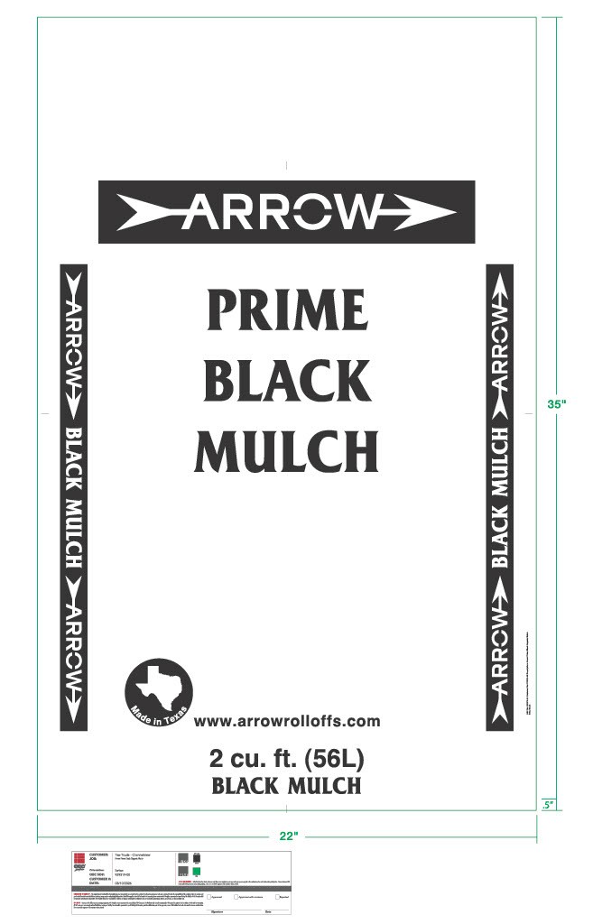 Prime Black Mulch, 2 cu ft, 35 in X 22 in Bag
