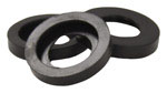 114GAMP Quick-Connect Washer, Rubber, Black