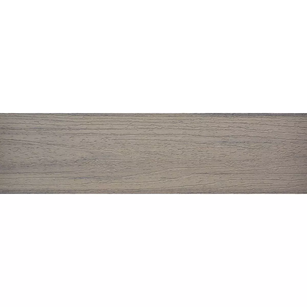 Enhance RH010620E2S01 Square-Edge Decking Board, 20 ft L, 6 in W, 1 in T, Plastic/Sawdust/Wood, Rocky Harbor