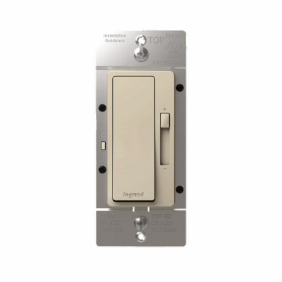 RHL153PLACC4 LED Advanced 150W Single Pole/3-Way Dimmer Switch, Light Almond