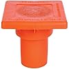 CAPOSHAEAR Mushroom Cap, Plastic, Orange
