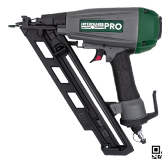 ICB PRO DA250PRO Angle Finish Nailer, 15 Gauge, 34 Degree