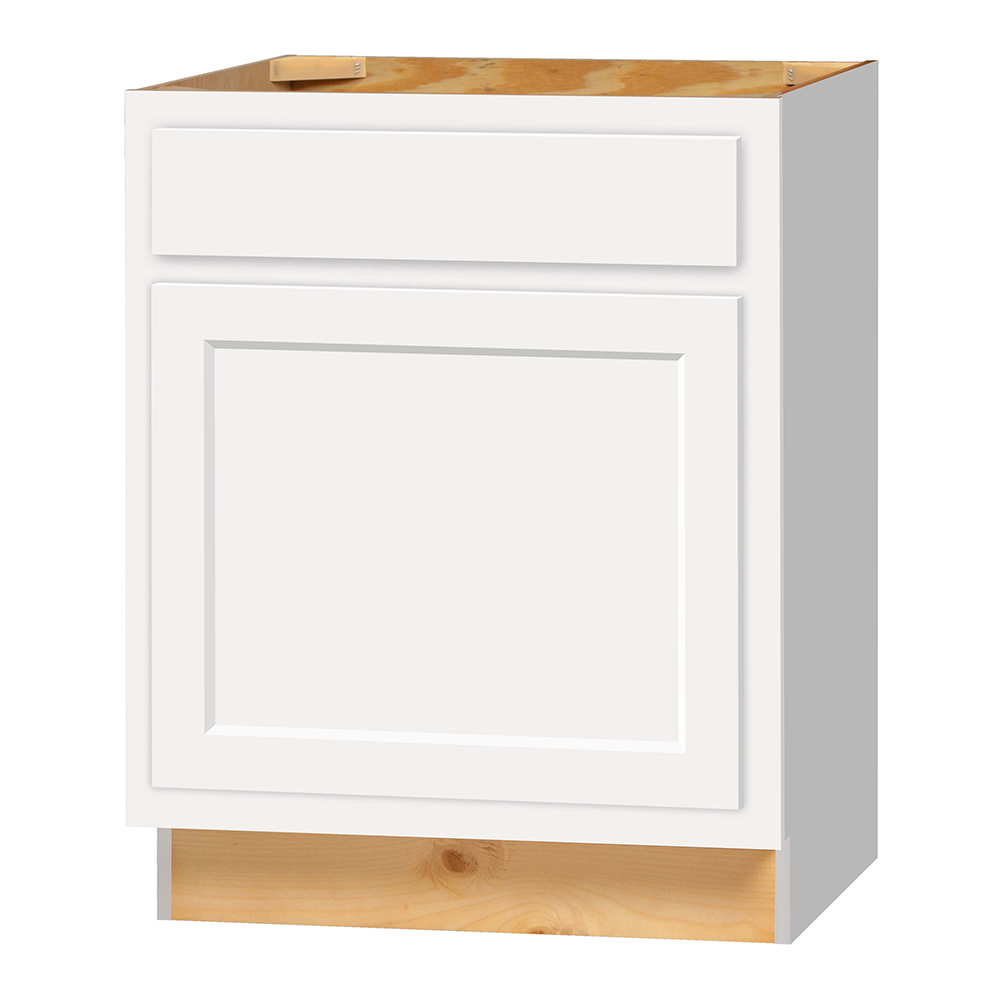 Vanity Base Cabinet, 24"X34-1/2"X21" White