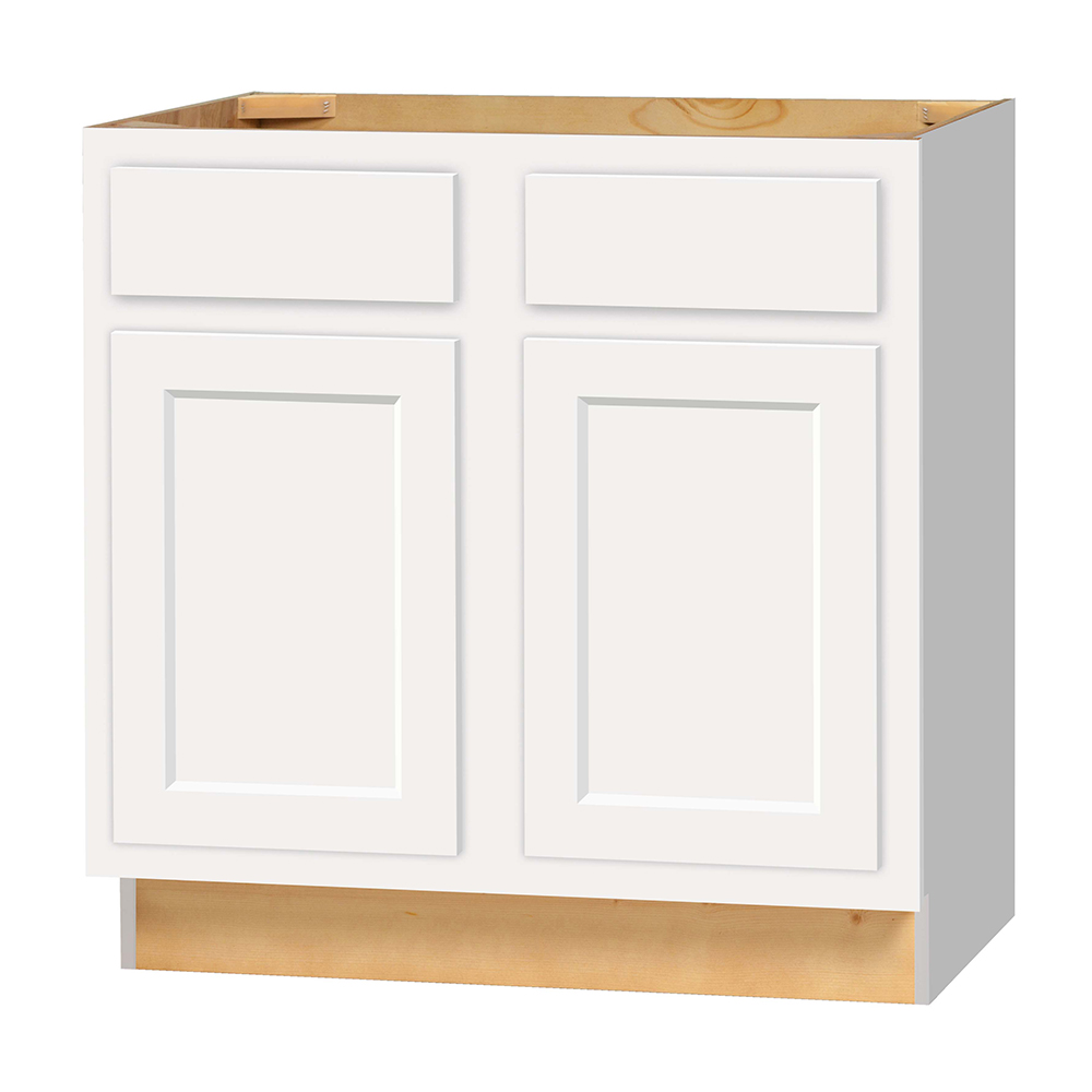 Vanity Base Cabinet, 30"X34-1/2"X21" White