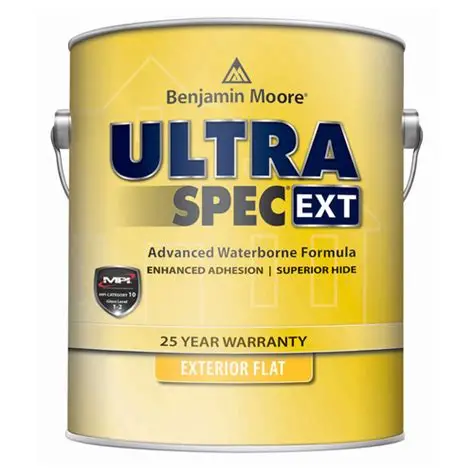 Ultra Spec Ext W44801-001 Exterior Wall Paint, Satin, White, 1 gal