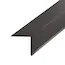 Grip Rite 32079-BK71 Roof Edge, 2 in H x 4 in W, A-Style, Black