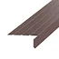 PrimeSource 22244 Drip Edge, 2-1/4 in W, 1-3/4 in H, 10 ft L, Steel, 32 gauge, Style-D, Brown