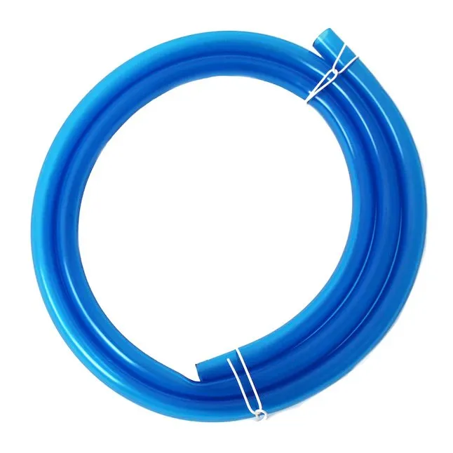 4388 Cooler Pump Hose, Vinyl, Blue/Transparent, 5/8 in ID x 6 ft L