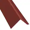 CE4932476 Residential Eave Trim, 29 ga, Rustic Red