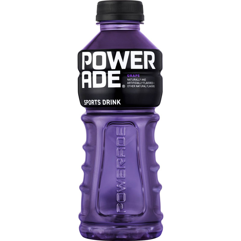 123292 Sport's Drink, Grape, 20 oz Bottle