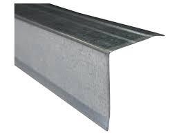 PrimeSource RED4GR Drip Edge, 2-1/4 in W, 1-3/8 in H, 10 ft L, Steel, 32 gauge, Style-D, Gray