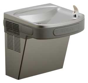 EZS8L Series Water Cooler, 18-3/8 in L x 19 in W x 19-13/16 in H Dimensions, 8 gph Cooler, Steel, Gray