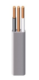 13055926 100 ft. Underground Wire, UF-B, 12/2, Grey