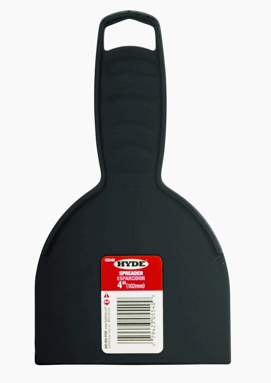 Economy Series 05540 Spreading Tool, 4 in W Blade, 3-3/4 in L Blade, Polypropylene Blade, Flexible Blade
