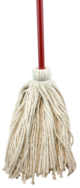 Quickie 077 Mighty Mop, Steel Handle