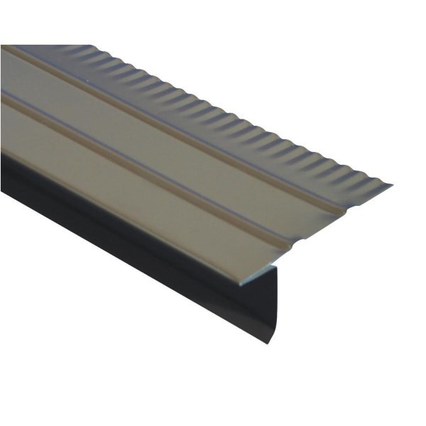 PrimeSource REGD238MO Drip Edge, 2-1/4 in W, 1-3/4 in H, 10 ft L, Steel, 32 gauge, Style-D, Mocha