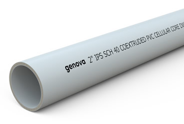 3100572 Pressure Pipe, 1/2 in, 2 ft L, SCH 40, 600 psi, White