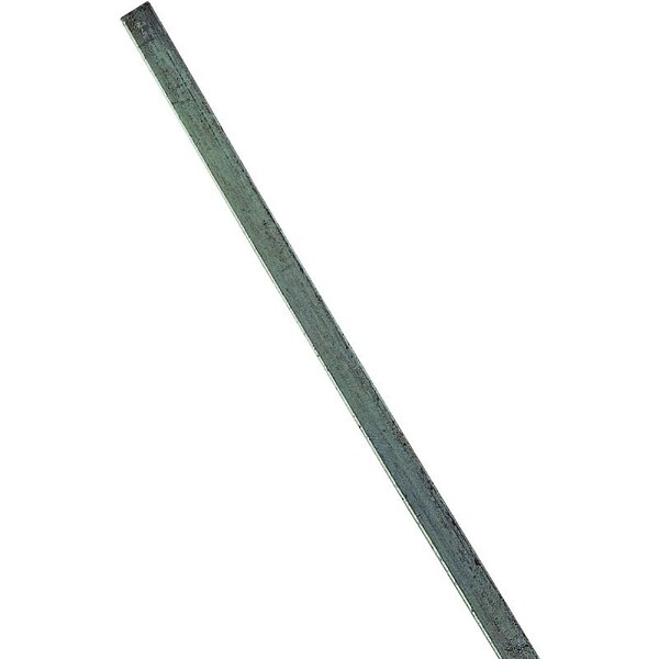 018133 Tension Bar, 48 in L x 5/8 in W x 3/16 in THK, Steel, Galvanized