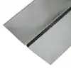5501841 W-Valley Flashing, 10 ft 2 in L, 20 in W, 26 ga, Galvanized Steel, Silver