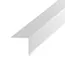 08349 Drip Edge 1 in H, 2 in W, 10 ft L, Steel, A-Style, White