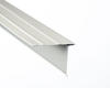 PrimeSource 03975 Drip Edge, 2-1/4 in W, 1-3/4 in H, 10 ft L, Steel, 32 gauge, Style-D, White