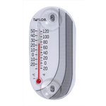 4763 Tube Thermometer, -20 to 120 deg F, White