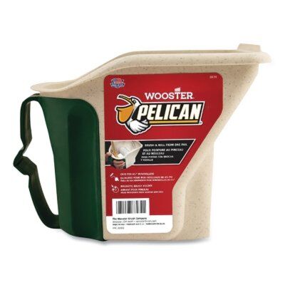 8619 Paint Pail, 1 qt, Polypropylene, Off-White