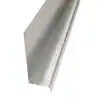 ZB34 Z-Flashing, 10 ft L, 3/4 in W, 1-3/4 OAH, Galvanized Steel, 32 ga