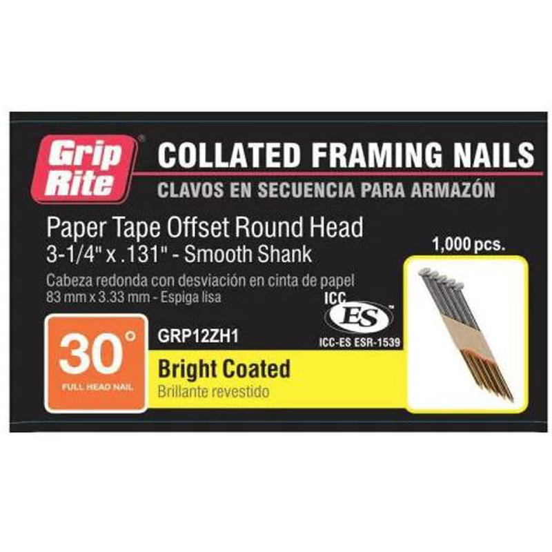 30 degree deals paper collated nails