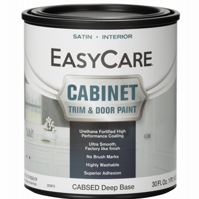 Everyday Interior Latex Paint, White Semi-Gloss, 1 Gallon by Easycare