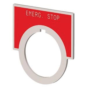 Pushbutton Legend Plates