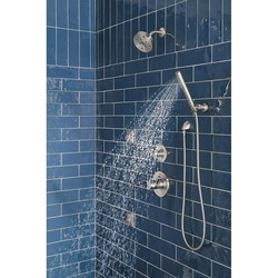 DELTA® T50210-PR Series HydraChoice® T50210-SS-PR Body Spray, 1 gpm, Lumicoat Stainless, 3-1/2 in W thumbnail 2