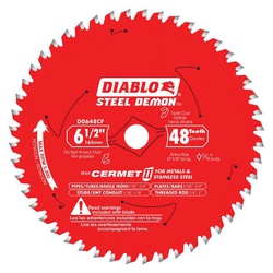 DIABLO #D0648CFX 6-1/2 X 48 STEEL DEMON CERMET II BLADE FOR METALS AND SS REPLACES D0648F .595757