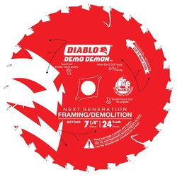 DIABLO #D0724X 7-1/4 X 24 FRAMING CARDED