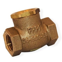 1/2 CHECK VALVE W/ 3/32" ORI FPPI PART #06-860-50 ** NOT APPROVED FOR POTABLE WATER **