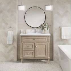 JAMES MARTIN VANITIES 424-V36-WWO-1WZ JAM424V36WWO1WZ