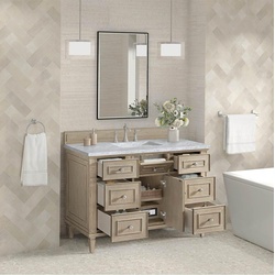 JAMES MARTIN VANITIES 424-V48-WWO-3CAR JAM424V48WWO3CAR