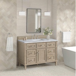JAMES MARTIN VANITIES 424-V48-WWO-3CAR JAM424V48WWO3CAR