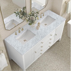 JAMES MARTIN VANITIES 485-V60D-BW-3CAR JAM485V60DBW3CAR