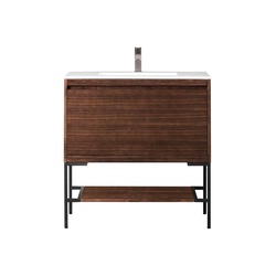 James Martin Vanities 805-V35.4-W-MB-GW