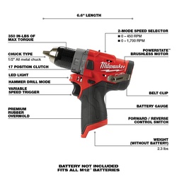 Milwaukee 2504-20 MIL250420