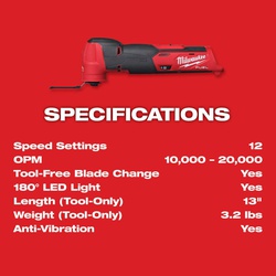Milwaukee 2526-20 MIL252620