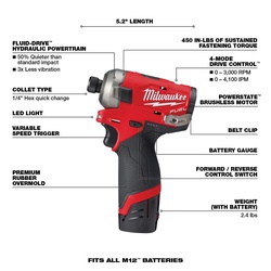 Milwaukee&reg; 2551-22 MIL255122
