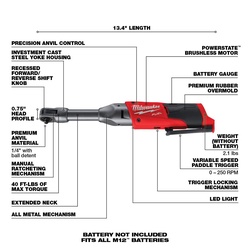 Milwaukee® 2559-20 MIL255920