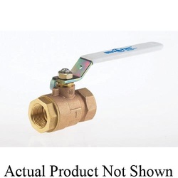 1 MILW #UPBA-400SA100 - LOW LEAD BRONZE - BALL VALVE - 2PC - FULL PORT - SS BALL/STEM - 600 WOG - THREADED - NSF 372 & 61