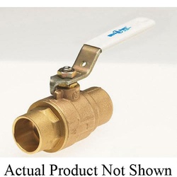 1 MILW #UPBA-450A100 - LOW LEAD BRONZE - BALL VALVE - 2PC - FULL PORT - CP BRASS BALL - 600 WOG - SOLDER - NSF 372 & 61