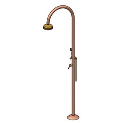 Outdoor Shower Company FTA-C50R-HCHS